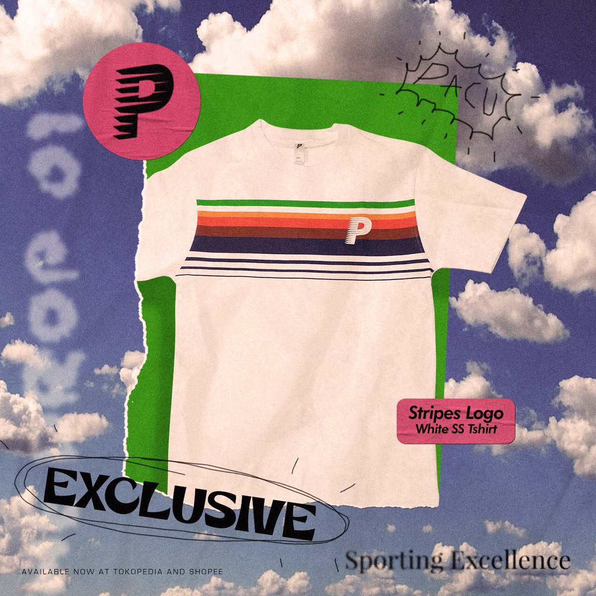 #PacuHighlight⁣
Our best selling T-shirt "Stripes Logo" is still available at very limited quantities in medium and extra-large only. Go grab yours before it's gone for good!⁣ (ps. We might slipin some exclusive sticker pack on your purchase tho)
