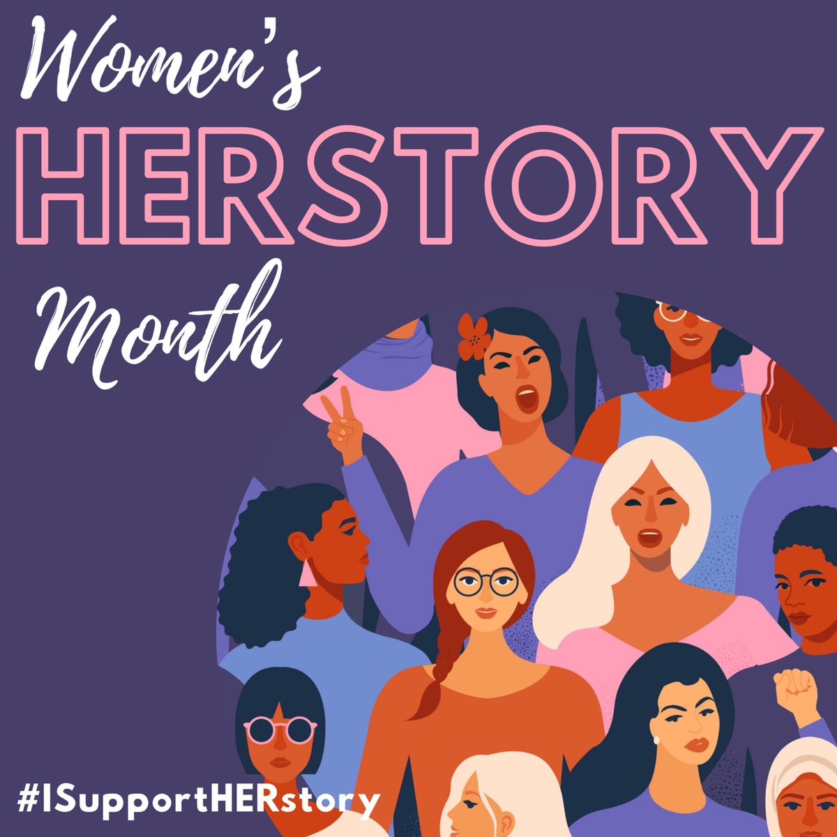 March is Women’s HERstory month, so of course we’re going all out. Come back each day this month to stay up to date on what’s happening both on-campus and online! 🚺

#ISupportHERstory #womenempowerment #womenshistorymonth #womensherstorymonth