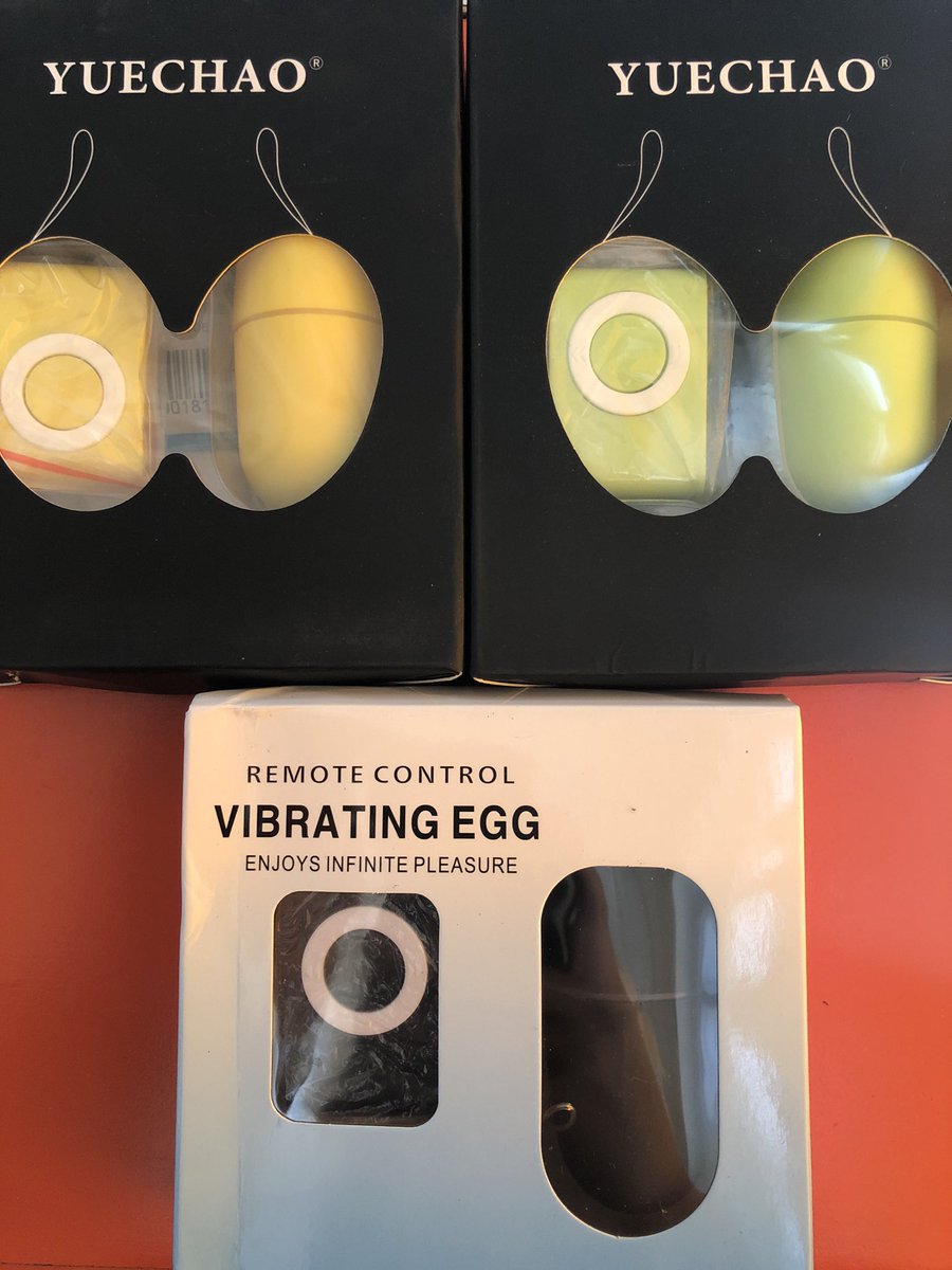 EATinplus's tweet photo. Remote control egg vibrator
Nacocontrol yung speed/intensity gamit remote, up to 5 meters
P300 only!! 
Available colors: green, yellow and black

Meet ups: anywhere around ubelt (20-50php hf)
Shipping via LBC/Lalamove https://t.co/UzcCp72S0B