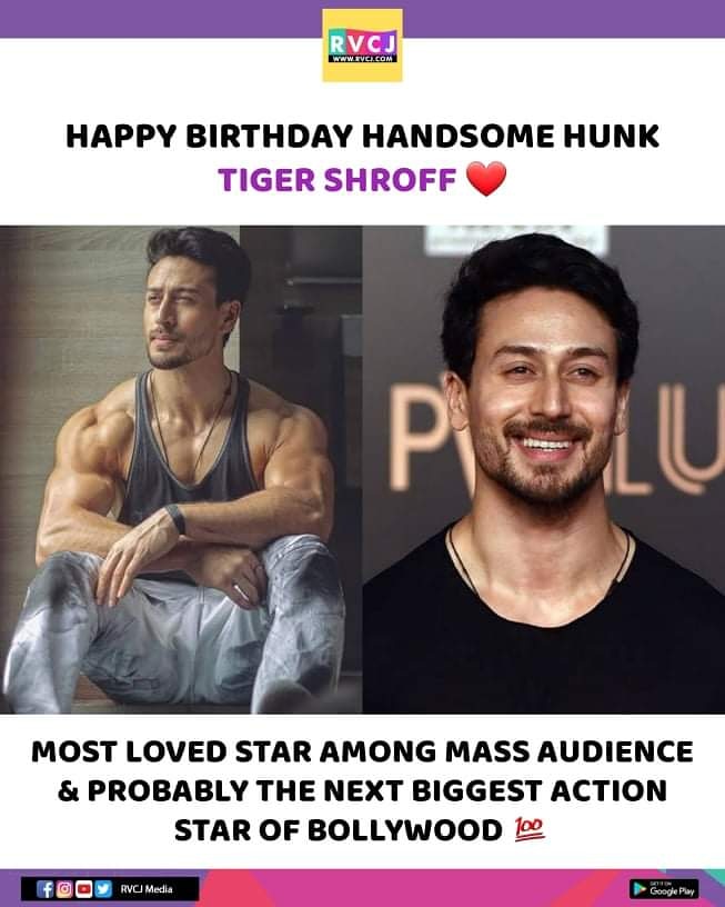 Happy Birthday Tiger Shroff! 