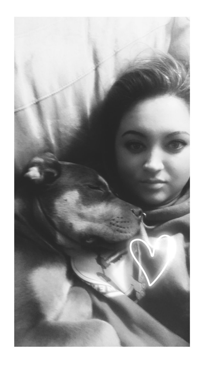 BrianaxoNicole's tweet photo. Momma’s boy 💗 #CaneCorsoMix #MastiffPuppy #PuppyCuddles https://t.co/bfNO7jgX0p