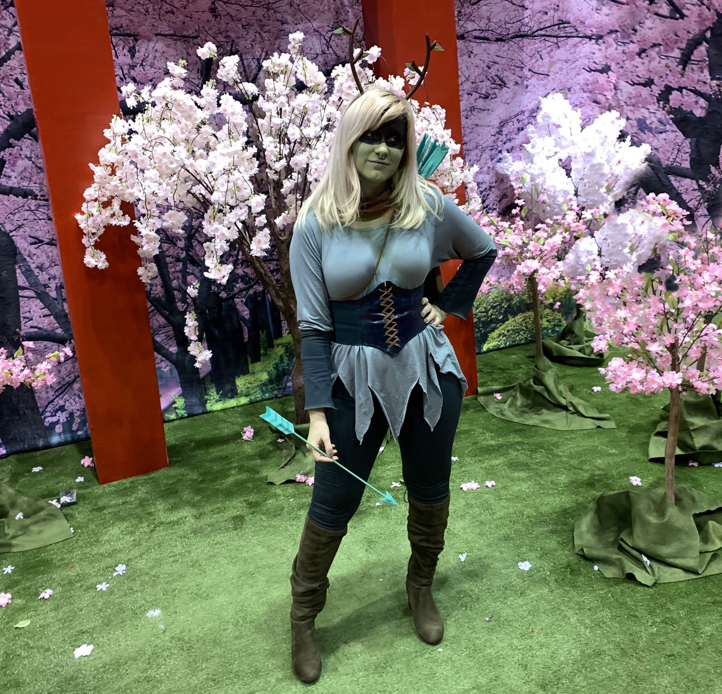 Finished Huntress Wizard. I'm gonna change a few things, but over all a good first try on this character. :3 https://t.co/iAsx0hKS3h