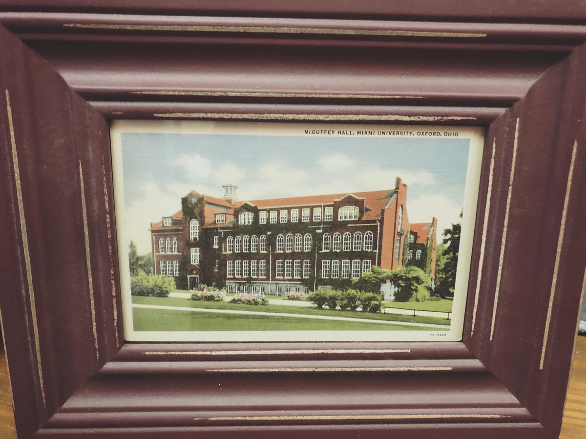 CCStudios5's tweet photo. Vintage framed postcards from Miami University, Oxford Ohio. 
.
.
#candcstudios #handmade #vintage #shoplocal #shopsmall #kettering https://t.co/F1LlIjLBmo