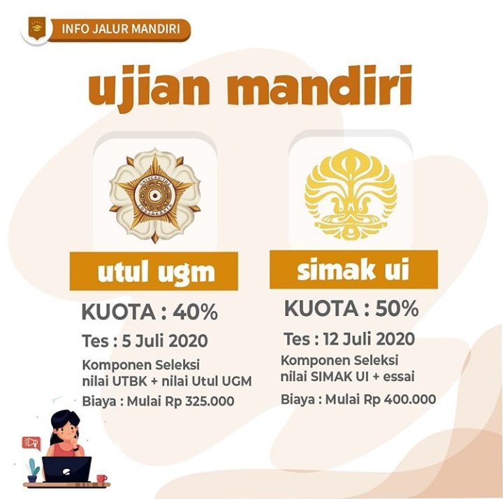 Infomasukptn 2021 On Twitter Ini Ya Gaess Info Ujian Mandiri Simak Utul Btw Kalo Mau Tau Jadwal Ujian Mandiri Ptn Lainnya Bisa Cek Di Instagram Https T Co 0kgpl1hcv1 Ada Info Seleksi Mandiri Infomasukptn 2021 On Twitter Ini Ya Gaess Info Ujian Mandiri Simak Utul Btw Kalo Mau Tau Jadwal Ujian Mandiri Ptn Lainnya Bisa Cek Di Instagram Https T Co 0kgpl1hcv1 Ada Info Seleksi Mandiri