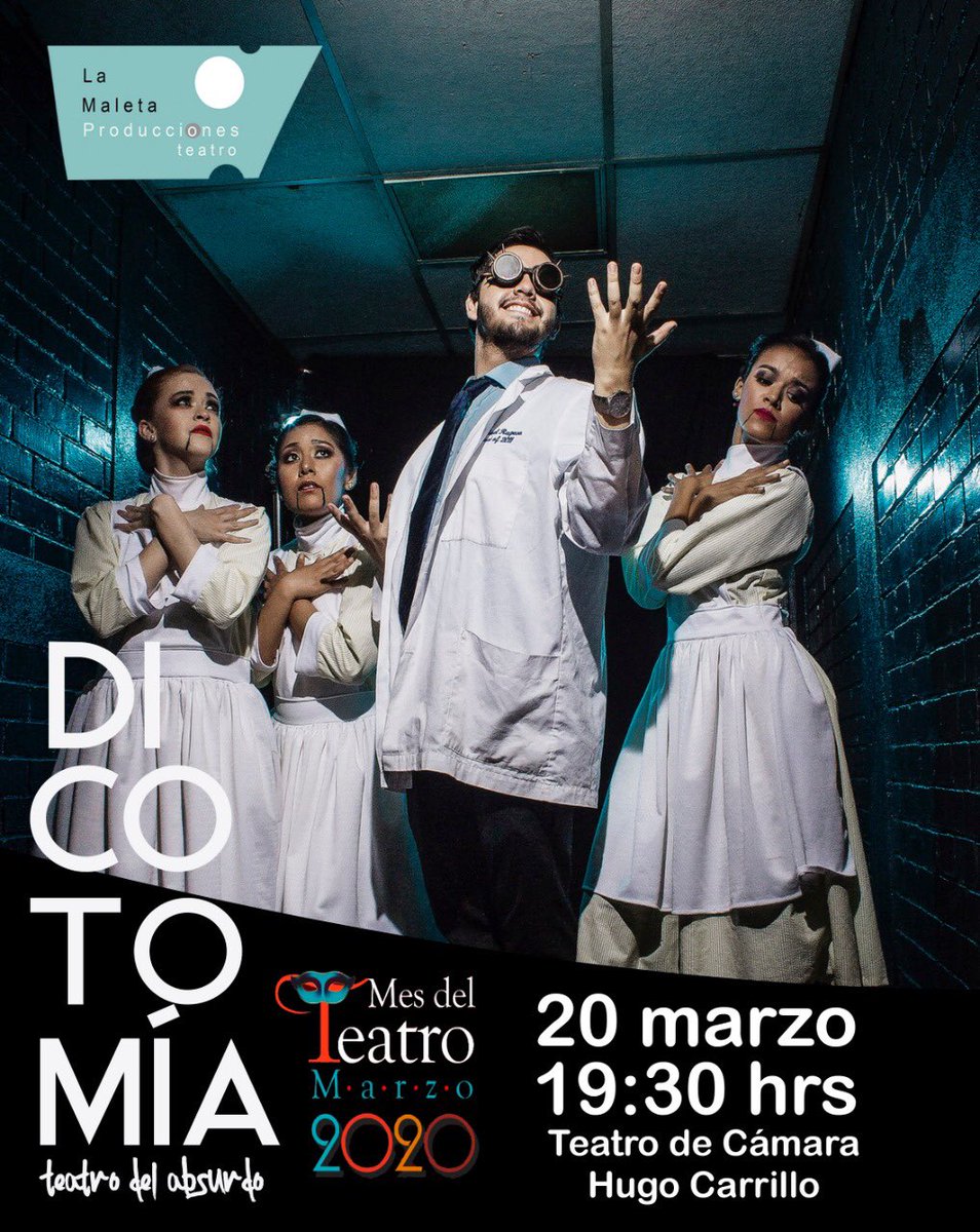 lamaletaproduc1's tweet photo. Estaremos en el XIII Festival Nacional de Teatro, con “Dicotomía” no se la pierdan! https://t.co/7eUfWZQJHd