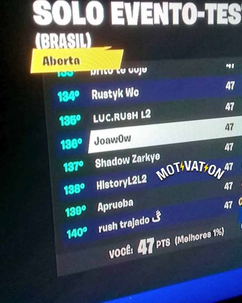 Nations7E's tweet photo. NOSSO PLAYER @HistoryL2L2 garantiu a posição 138°, No evento-teste , Parabenizamos a ele .
#GON7 #GONATIONS7🔥 https://t.co/Cvl8SDqLbv