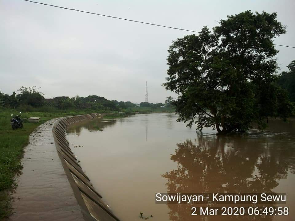 naserehe's tweet photo. Update Tinggi Muka Air di Sowijayan - Kampung Sewu

Senin, 2 Maret 2020
Pukul 06.49 WIB 
Bengawan Solo Normal (turun) 
20 cm dibawah Siaga Hijau.

From https://t.co/zdfv3EOnrg https://t.co/TBkT6gENtO