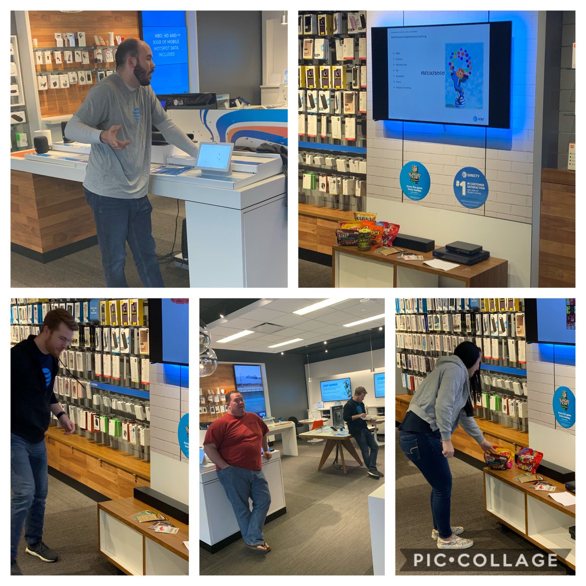 PalatkaPirates's tweet photo. Team meeting in preparation for AT&amp;T TV  launch and a March to remember! The Palatka team is ready to turn up the heat!
@dmartin_att @teamgrayT @jrluna11 https://t.co/LiAX4K6kcq