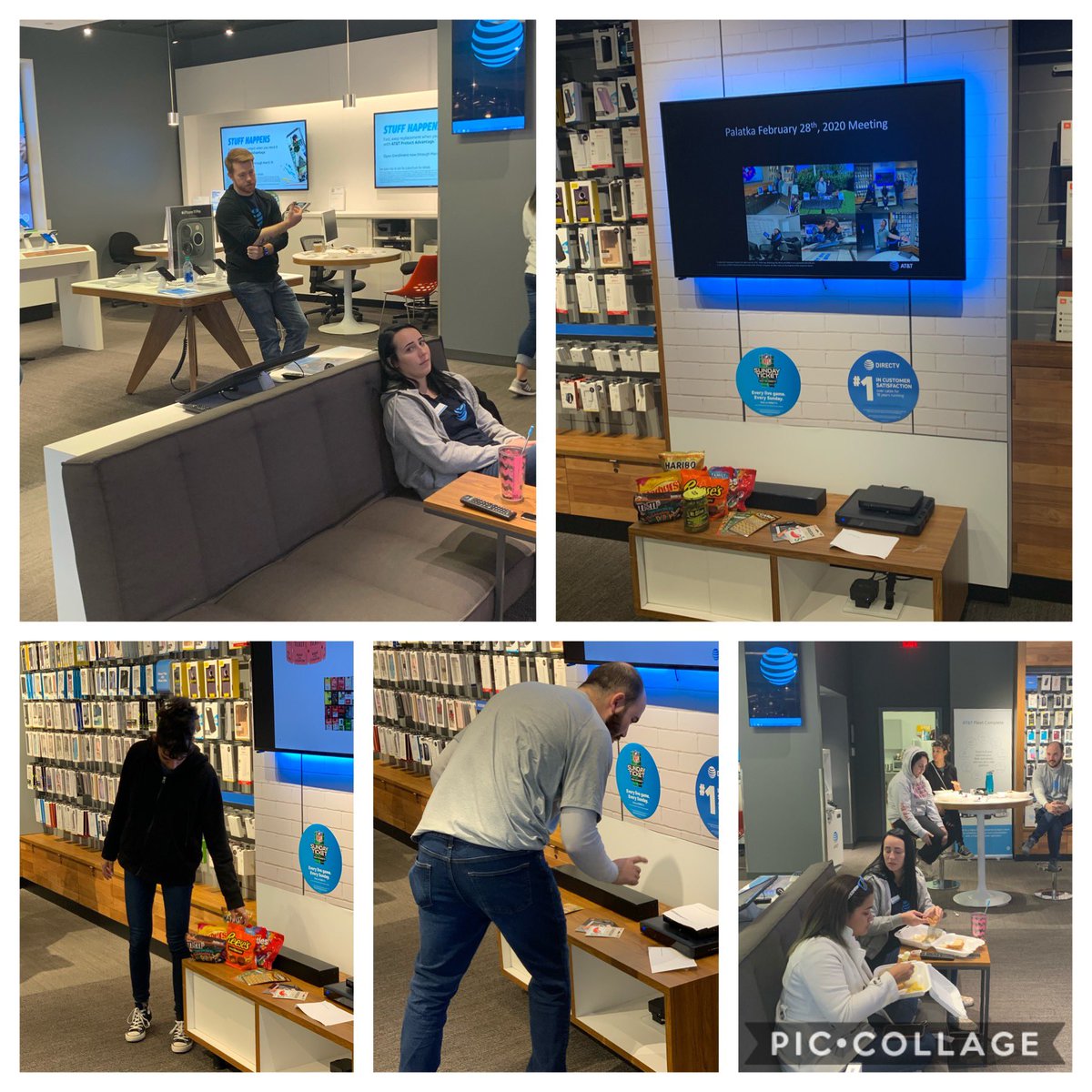 PalatkaPirates's tweet photo. Team meeting in preparation for AT&amp;T TV  launch and a March to remember! The Palatka team is ready to turn up the heat!
@dmartin_att @teamgrayT @jrluna11 https://t.co/LiAX4K6kcq