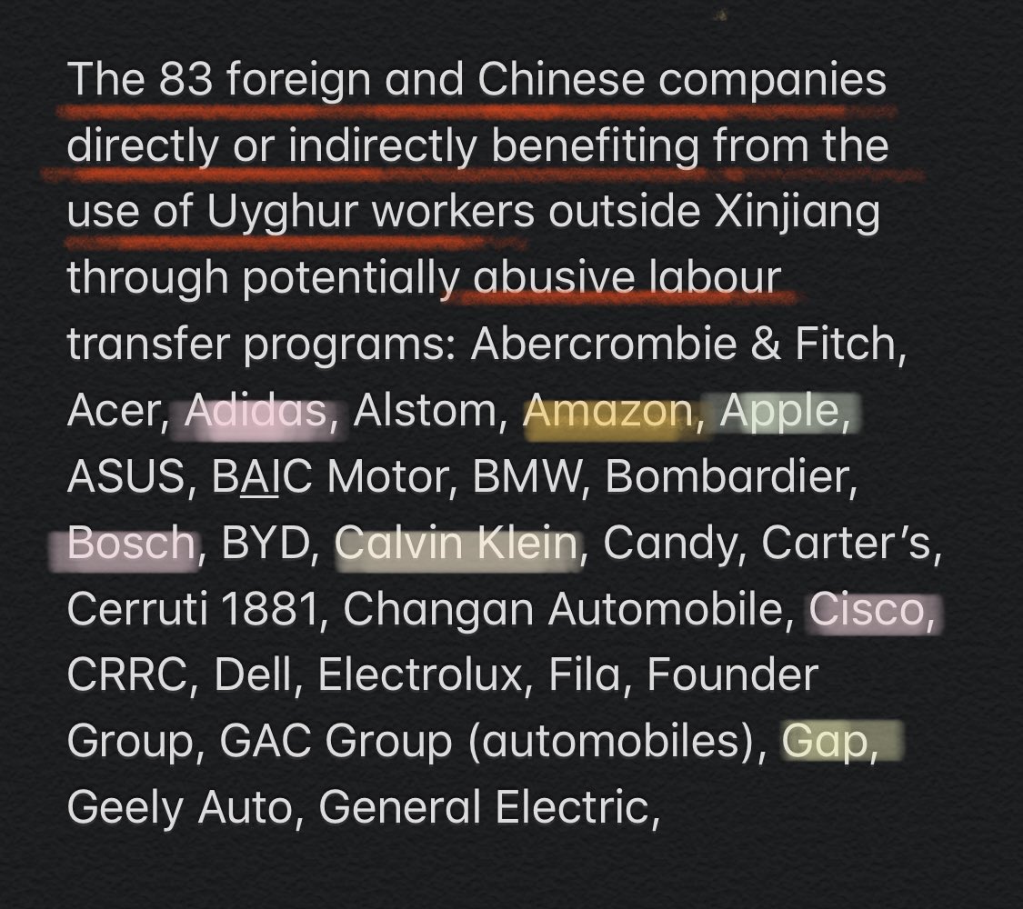 Boutaina's tweet photo. Coerced #Uyghur labor touches almost every part of the supply chain. It is time to stop this modern slavery! As consumers, we need to avoid buying goods that are ’made in #China’. We have a choice: Be complicit in it, or take a stance. Don't invest in #slavery! https://t.co/mcqlahKooA