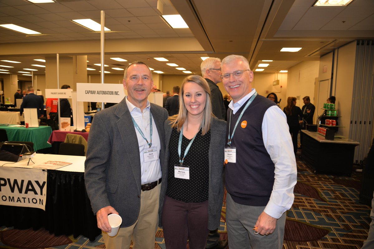 BEMAConnectsYou's tweet photo. .@BEMAKerwin did laps at the #BakingTECH2020 Marketplace today, touching base with BEMA members and bakers. Great conversations and some new connections! https://t.co/M3eqJzY5zD