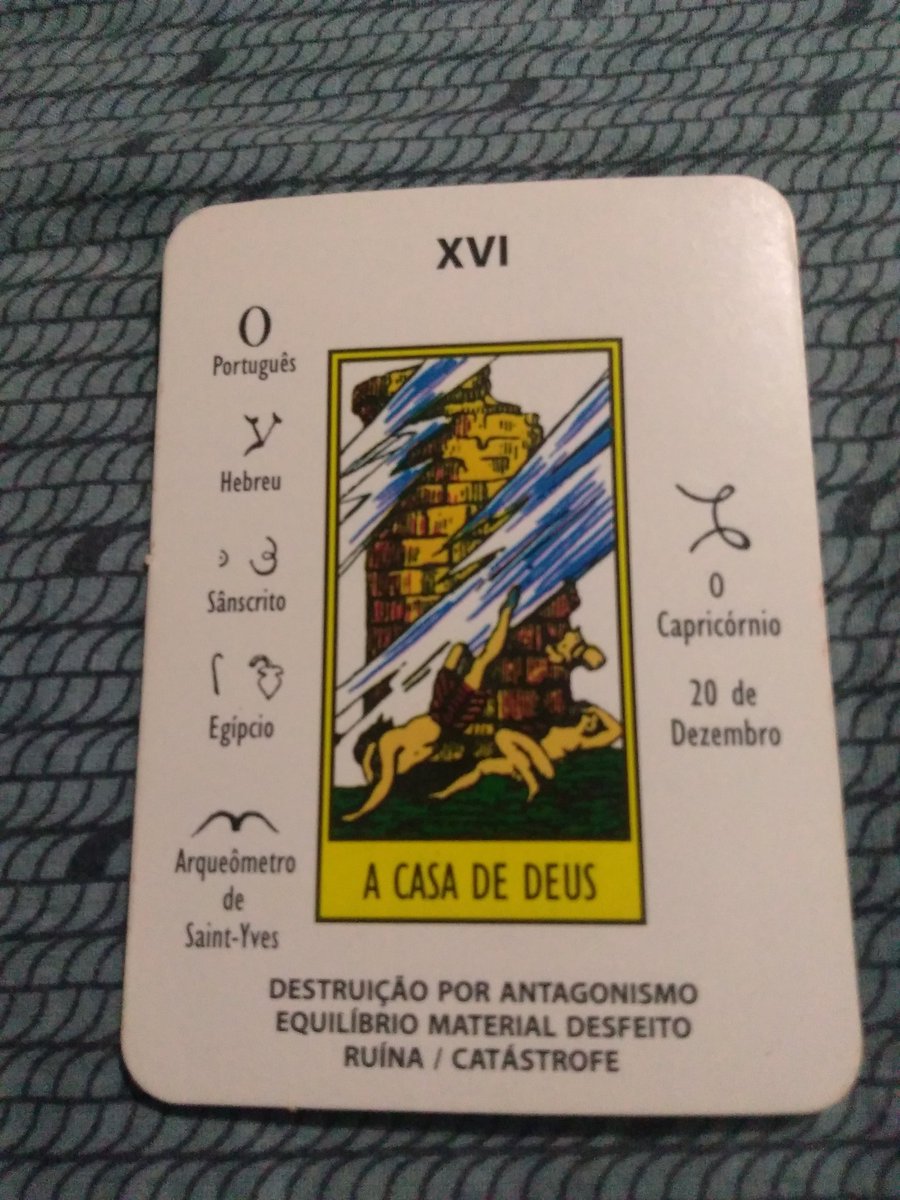 igorrealequatro's tweet photo. Março para touro: Caos. Dificuldades no geral. Pode ser rompimentos, brigas ou até mesmo outras coisas mais tensas no trabalho, amor ou qualquer outra área da vida. A torre é uma limpeza. Algumas coisas precisam acabar mesmo. Fique calmo. Você vai poder construir de novo. https://t.co/yya2MYMntU
