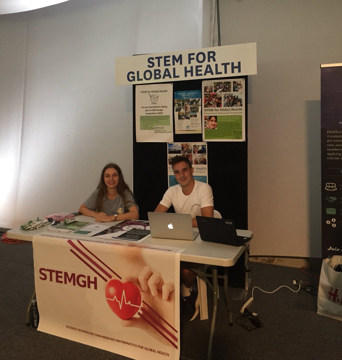 STEMforHealth's tweet image. Come say hi to us at OWeek! The semester is kicking off at UOA and we’ve got lots of events planned ... get involved! Stall 140 in the pavilion