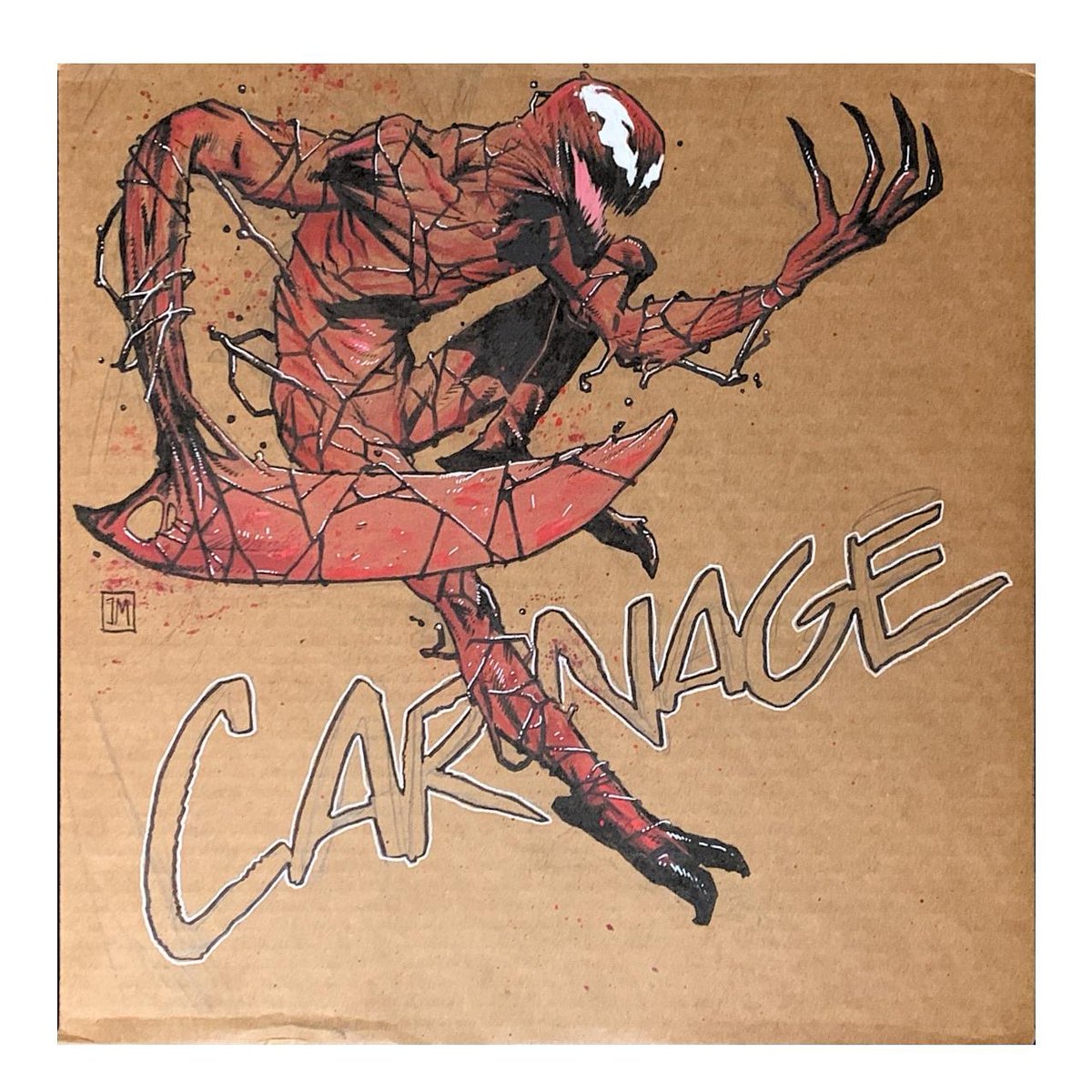 justinmasonart's tweet photo. A few more details added and better quality image.
Sorry to over post this dude lol
#justinmasonart #commission #packageart #carnage https://t.co/xdYoKMUtgx