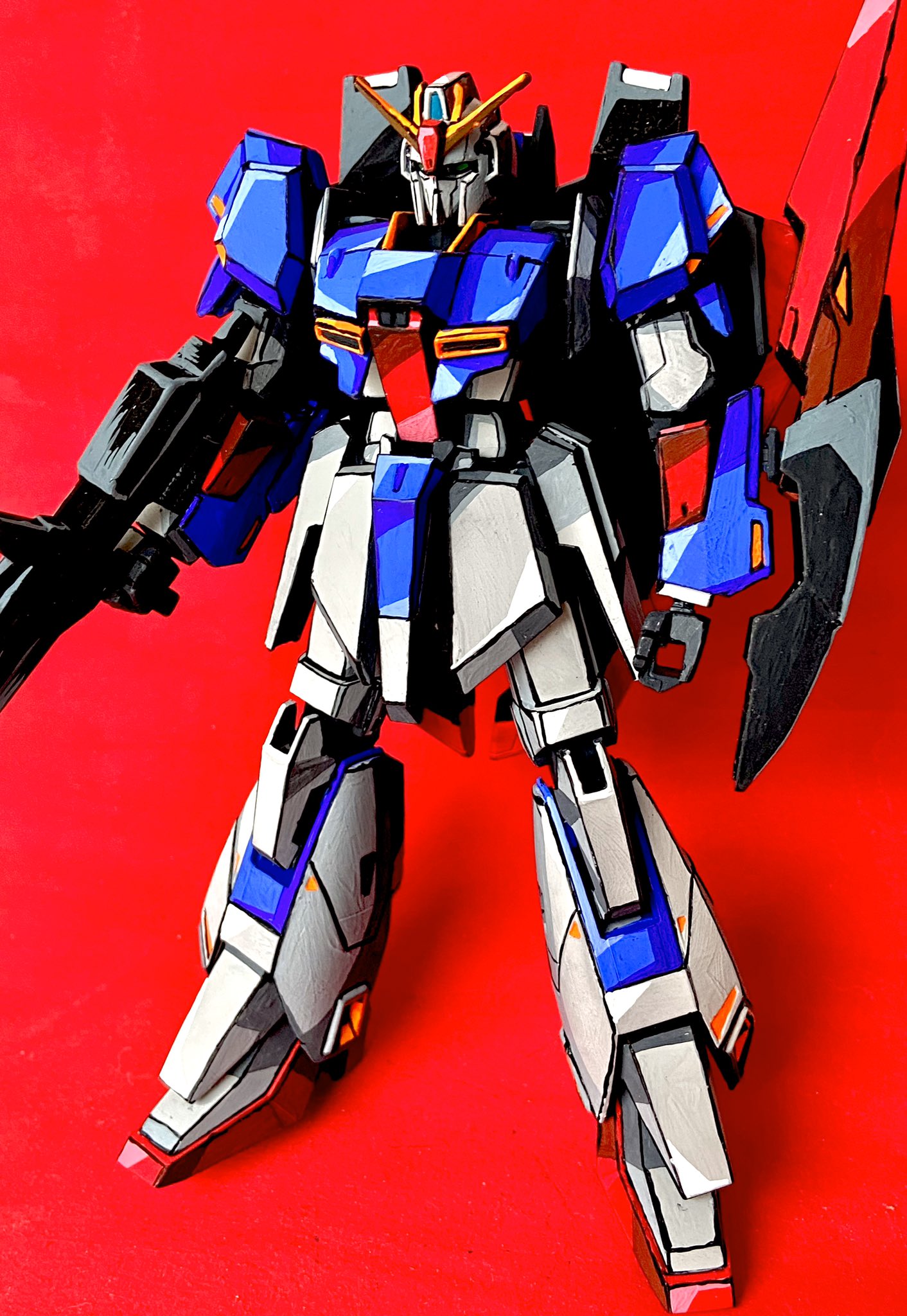 Yahoo!オークション - イラスト風模型 アニメ塗り ガンプラ