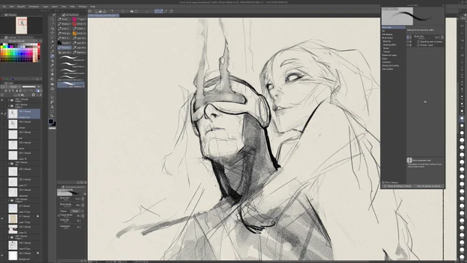 Help me decide O_0
RT: Jean Grey
Like: Emma Frost
#Marvel #ciclops #CLIPSTUDIOPAINT #comics #fanart 