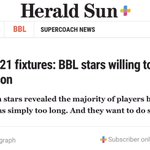 Image for the Tweet beginning: Seems the players are largely