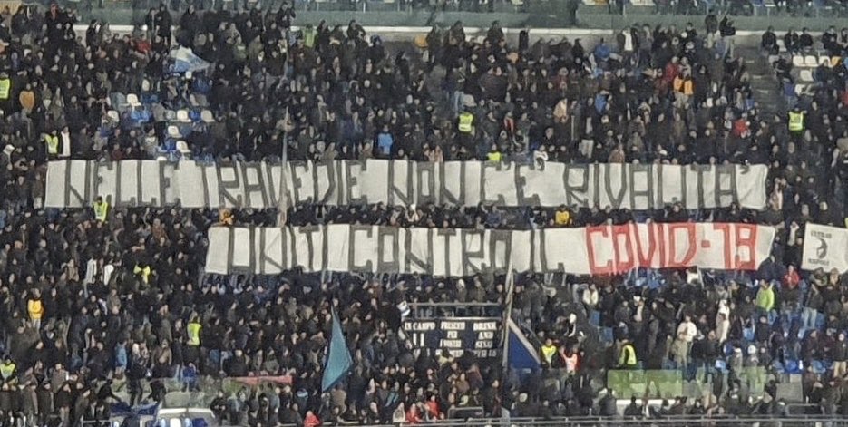 vtesta45's tweet photo. A Napoli 1° Focolaio di Civiltà ! https://t.co/v8ZVfLwN2K