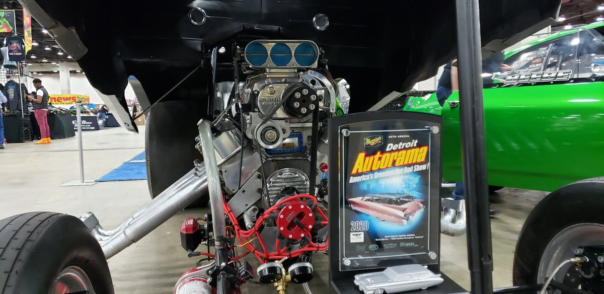 KC135BOOMER's tweet photo. Well what do you know, we won at Autorama! Thanks for everyone that helped out with time  encouragement, and parts! Now to go try run in the 6s! @DrinkHardRacing @WingBossTF @SummitRacing #funnycar https://t.co/cVFUv15yU5