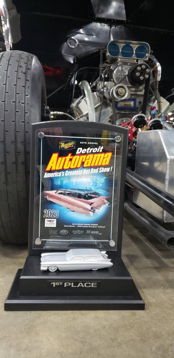 KC135BOOMER's tweet photo. Well what do you know, we won at Autorama! Thanks for everyone that helped out with time  encouragement, and parts! Now to go try run in the 6s! @DrinkHardRacing @WingBossTF @SummitRacing #funnycar https://t.co/cVFUv15yU5
