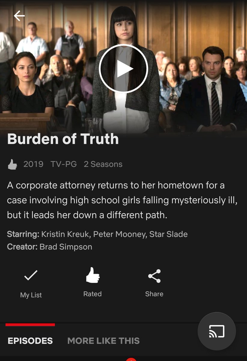#BurdenOfTruth S1&amp;2 are officially available on Netflix Canada! Check it out and make sure to give it a 👍  #Truthets