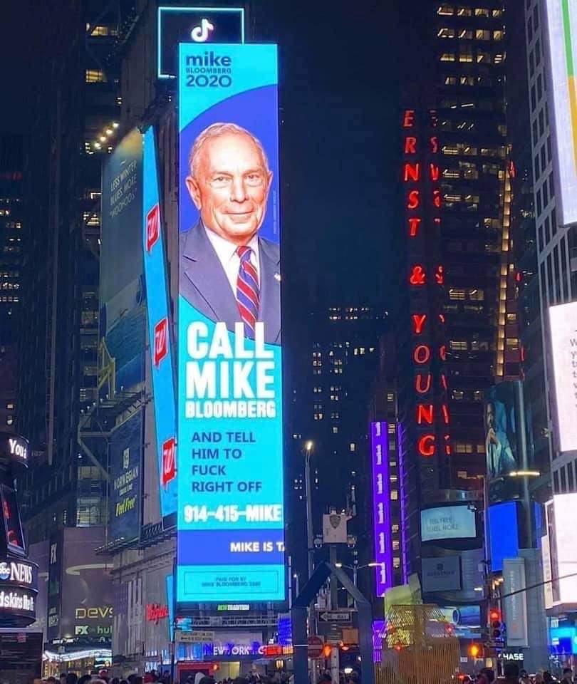 Alec_M_Currier's tweet photo. Sooo True! I saw this billboard when I was in NYC Yesterday. . Look Closer.. ๐๐๐ #Q #SCOTUS2 #ByeByeMiniMike https://t.co/dBZIPkF44k
