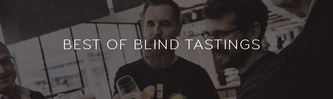 We have many #BestofBlindTastings to choose from - lots of style categories already planned. Sign up for a #BlindTasting soon and help us place the best. bit.ly/2StCNrh