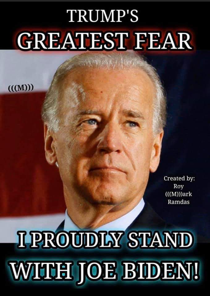 You're scared of Biden and you should be We're just getting started #Biden2020 #WeKnowJoe #thankyoupete #CountryOverSelf