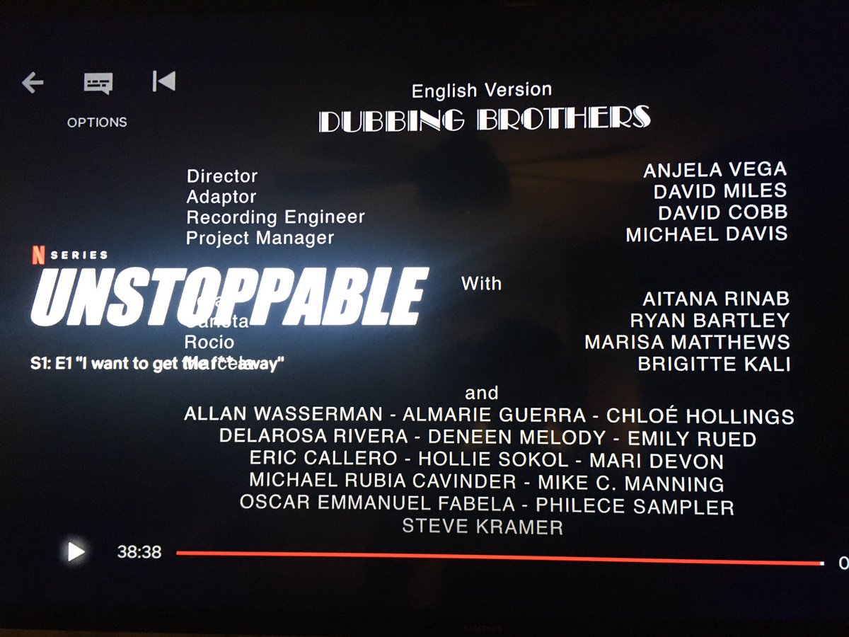 Check my English voice acting for the Mexican #Netflix original #Unstoppable (#Desenfrenadas) out now