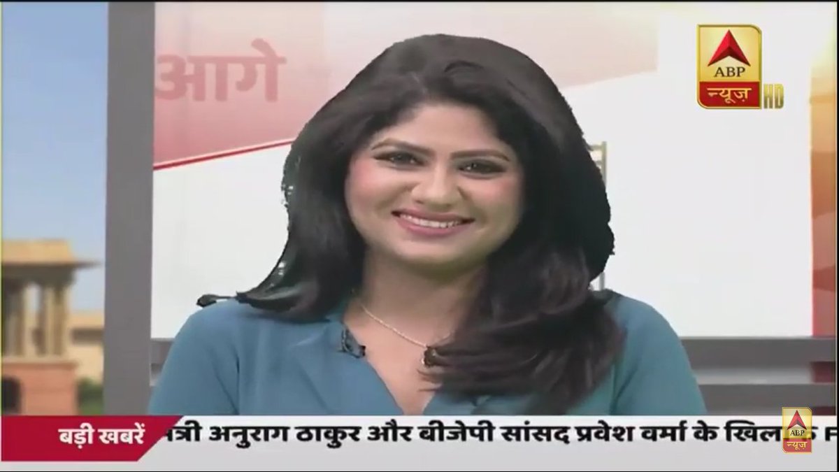 kamboj_anita's tweet photo. #NewProfiIePic @Kumkum26 @abpnewshindi #Studio #HairLove welcome Dii #खबरे_के_नये_अदाज #No1show #नमस्तेभारत🇮🇳🙏🏻 शो में Working with happiness always makes You the best person.. #Beauty with #Brain #worklover😊 kumkum Dii के साथ सुबह 6 बजे से लगातार @abpnewshindi पर https://t.co/YdHyvu6o47