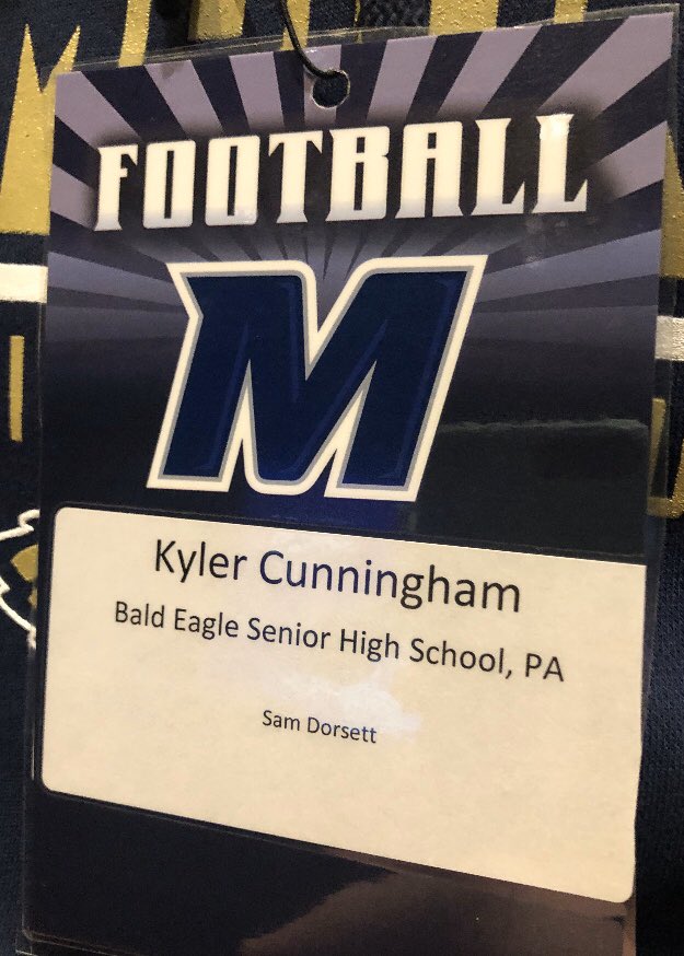 CoachKylerC's tweet photo. I had a great time today at @MUHawksFB Junior Day! It was great to get on campus and finally meet all of the coaches. Thank you for having me! https://t.co/7uZNKxNYXK