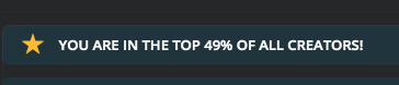 What?! I'm in the top 49% of creators on @OnlyFans?! I think y'all have been talking about me. Which<a href="/tag/rulesweremadetobebroken"class="tags"><span>#rulesweremadetobebroken</span></a>