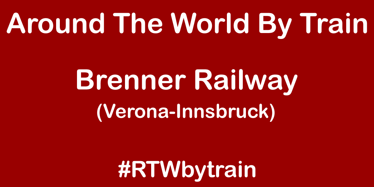 RTWbytrain's tweet photo. @RailService Around The World By train. Italy 🇮🇹 Austria 🇦🇹

Brenner Railway (@LeFrecce)

#Verona - #Innsbruck

https://t.co/zQRtR2S7GR

#RTWbytrain #Train #Travel https://t.co/k2vGF07dzY