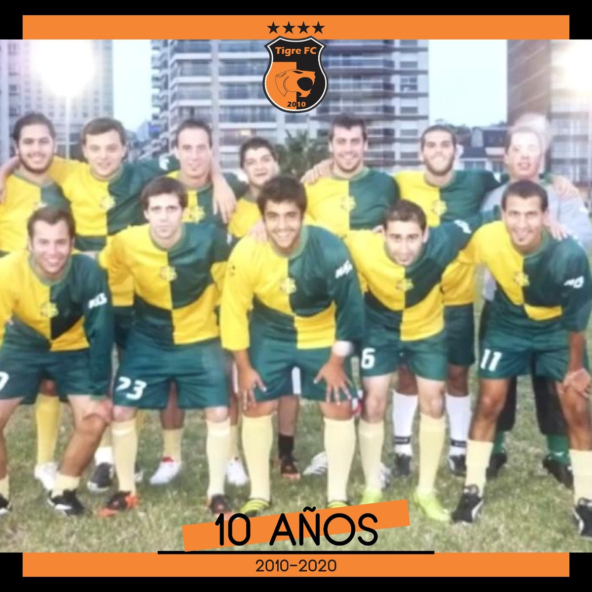 FELIZ CUMPLE FAMILIA TIGRENSE!! Un día como hoy del año 2010, nacía este hermoso grupo, que con el correr de los años se fue convirtiendo en FAMILIA. <a href="/tigre_fc/">El Tigre FC</a> #10años #recuerdos