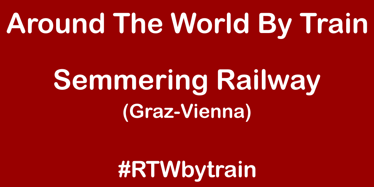 RTWbytrain's tweet photo. Around The World By train. Austria 🇦🇹

Semmering Railway (@unsereOEBB)

#Graz - #Semmering - #Vienna

https://t.co/aEsQsYIn1z

#RTWbytrain #Train #Travel https://t.co/LwyRcr9oSM