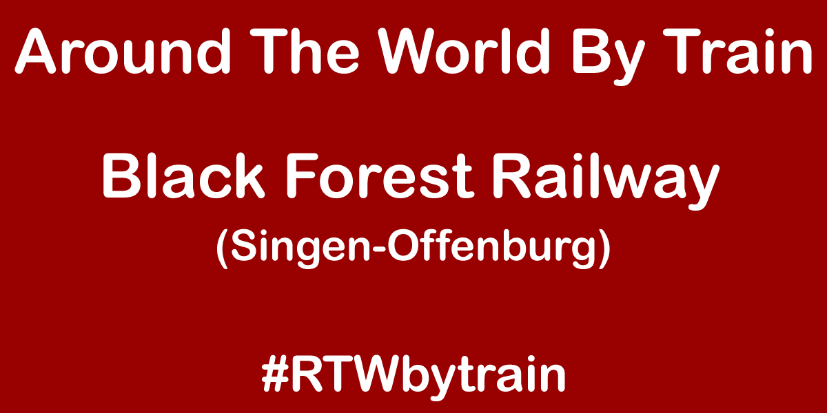 RTWbytrain's tweet photo. Around The World By train. Germany 🇩🇪

Black Forest Railway (@DB_Bahn)

#Singen - #Offenburg

https://t.co/Ny9gznoisw

#RTWbytrain #Train #Travel https://t.co/avZ3u9bC4y