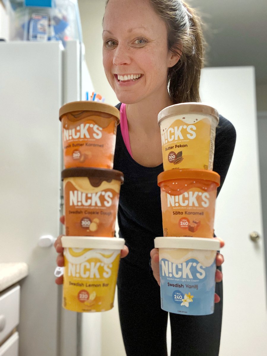 RunningWifeSara's tweet photo. #ad Treat yourself with N!CK’S Swedish-style Light Ice Cream w/ all the flavor and fewer calories on my Instagram now! #NicksIceCreams #swedishstyle https://t.co/ZDcBRCoLqh https://t.co/ljOovFYcZ5