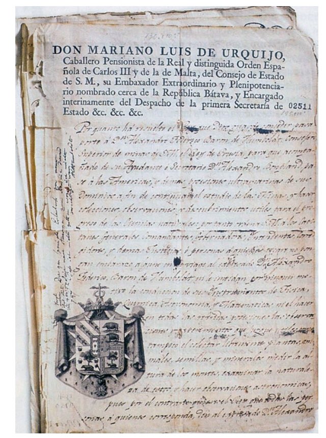 vHumboldtAlex's tweet photo. Creo que hoy @BonplandAimeJ y yo estamos más nostálgicos que nunca: no dejamos de pensar en lo agradecidos y afortunados que somos por este viaje. Pero no hubiera sido posible sin el apoyo ni de la Corona Española ni de nuestros amigos y aliados en las Américas. #CAP https://t.co/0mPypkRQbh