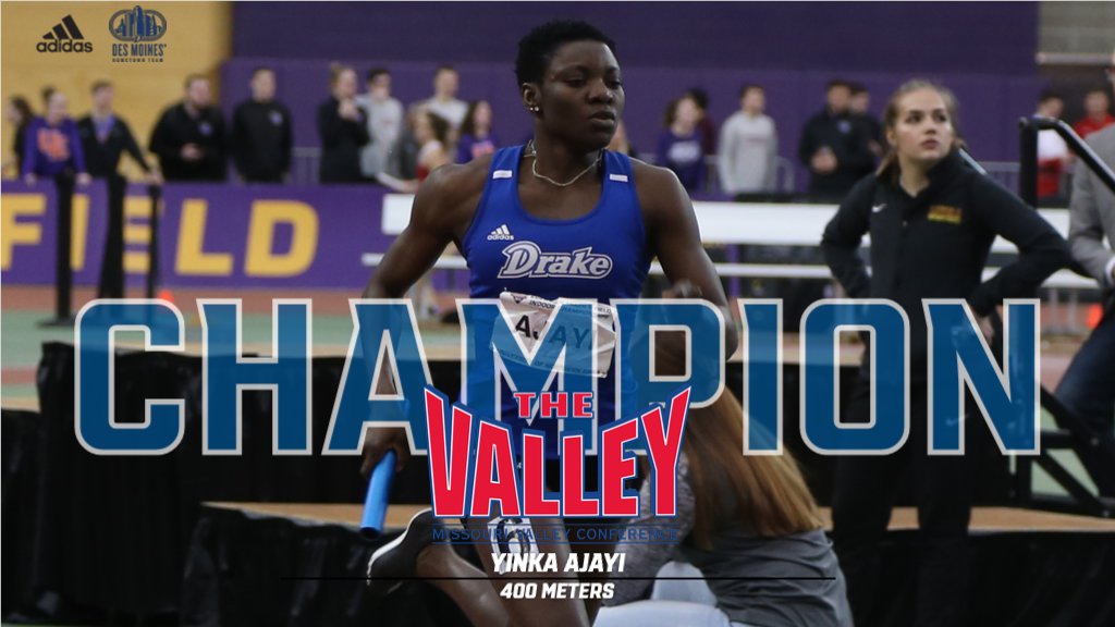 Drake_TFXC's tweet photo. Two more 🥇 for the Bulldogs on the second day of the #MVCTF Indoor Championship

MORE ➡️ https://t.co/d22s3qicci https://t.co/Qp40yiBwJp