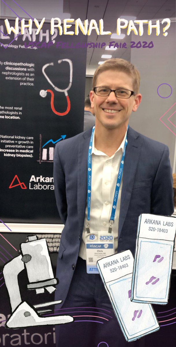 arkanalabs's tweet photo. One of the first fellows to ever study at Arkana - @renalpathdoc.
Come ask him why #WhyRenalPath was his choice.
#USCAP #USCAP2020 https://t.co/Vv1f89KpR9