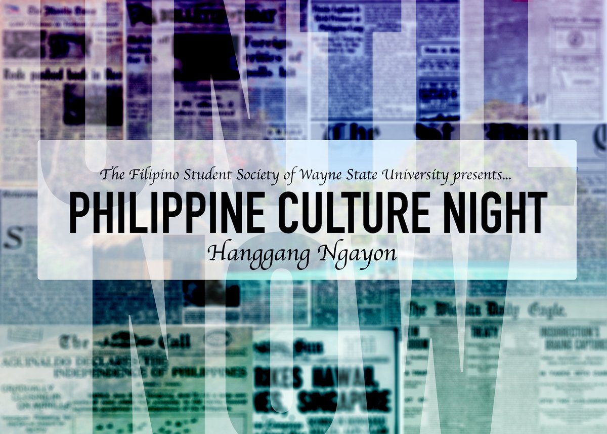 WSU_FILSOC's tweet photo. Be sure to join us at our 5th Annual Philippine Culture Night on March 28th!! Tickets are available now!!

https://t.co/VoIyclVC2E https://t.co/dNAQlJQKGO