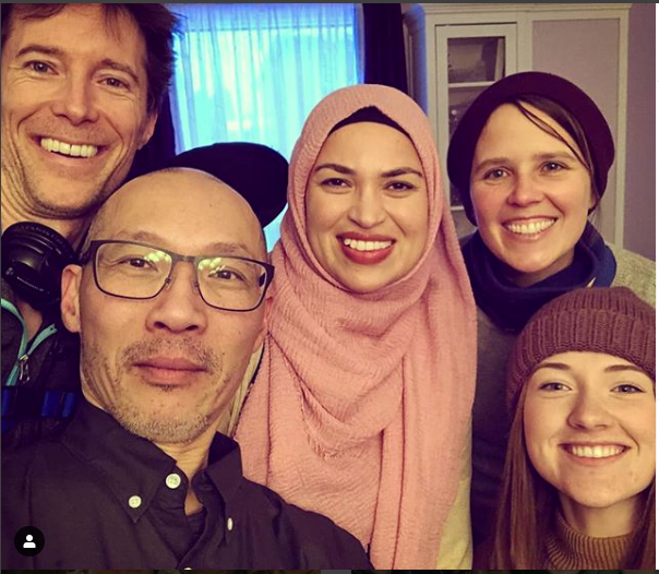 UzmaWrites's tweet photo. Wrapped up filming for #documentary on #CanadianWriters #WritingTheLand, which will air on @cbc and #Arte in Europe, just in time for the #FrankfurtBookFair. I was thrilled to be involved! The amazing team below. Thanks @StephWeimar! (pic from IG) @Ann_Collette @HarperCollinsCa https://t.co/skDTjMwLzw