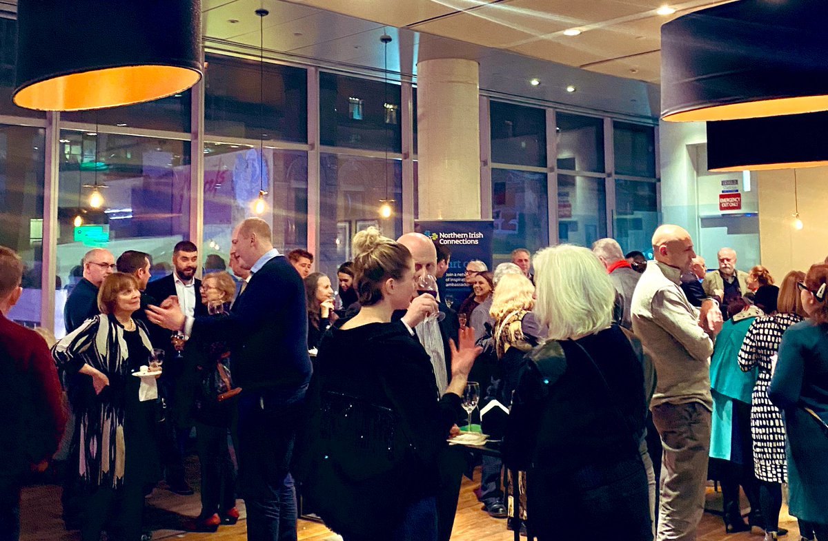 sanna_isainmdom's tweet photo. Closing night reception of the @toirishfilmfest for the premiere screening of “Seamus Heaney and the music of what happens” #DiscoverNi #LoveIrishFilm #LoveIreland https://t.co/UsmTGqL49f