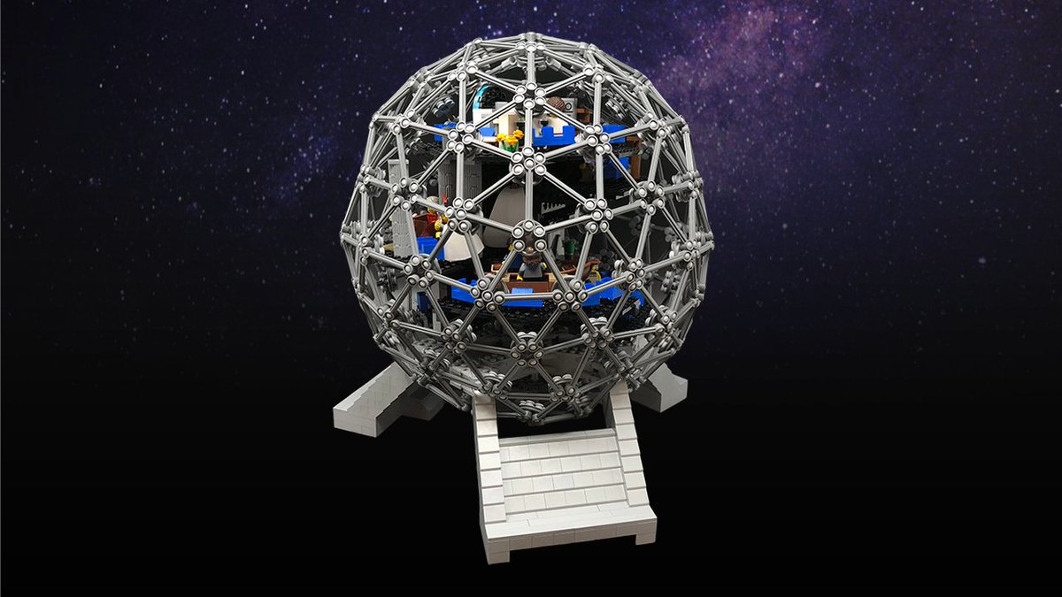 LSpaceshipEarth's tweet photo. @DisneyDan Retweet and support at the link below to help turn #Epcot's Spaceship Earth into a real #LEGO Ideas set! Need 10k votes! --> https://t.co/HoPjNEdvZ7 https://t.co/qnEgGC7aOD