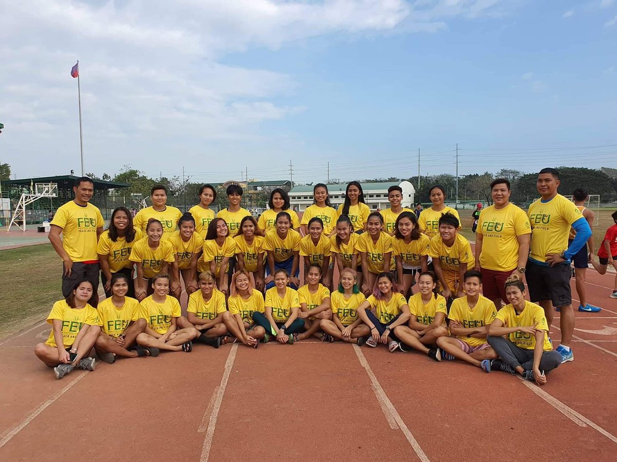 Let's go FEU Women's Track & Field! Back-to-back na yan! #BeBrave #TamarawsALL 📸 Valencia Ruby