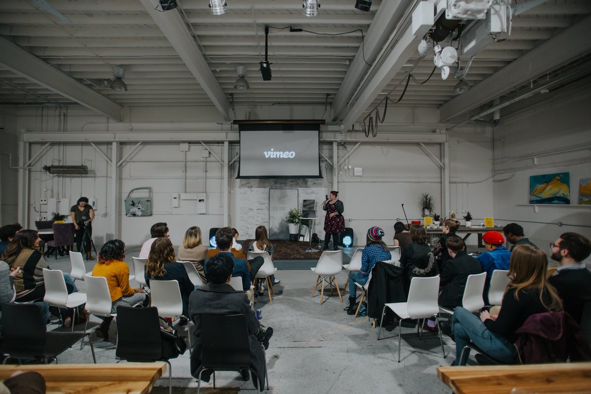 FilmSolidarity's tweet photo. We're feeling a bit nostalgic about our Solidarity Film Camp screening night (how was it an entire month ago already!?) 

Here are some more photos from the evening so that you can relish in the memories along with us!

All photos by @kristinbreit #yeg @STORYHIVE @CreativeHiveYeg https://t.co/Li5SuH0mYg