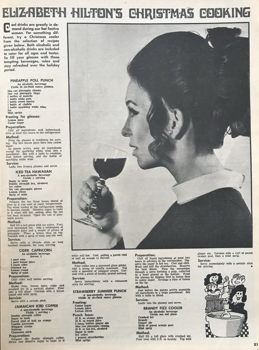 70s_fashion's tweet photo. Elizabeth has the right idea for a good Christmas #fileaway #1970s #Punch #liquidlunch @70s_party #NewZealand https://t.co/ZhPA0vLIyl