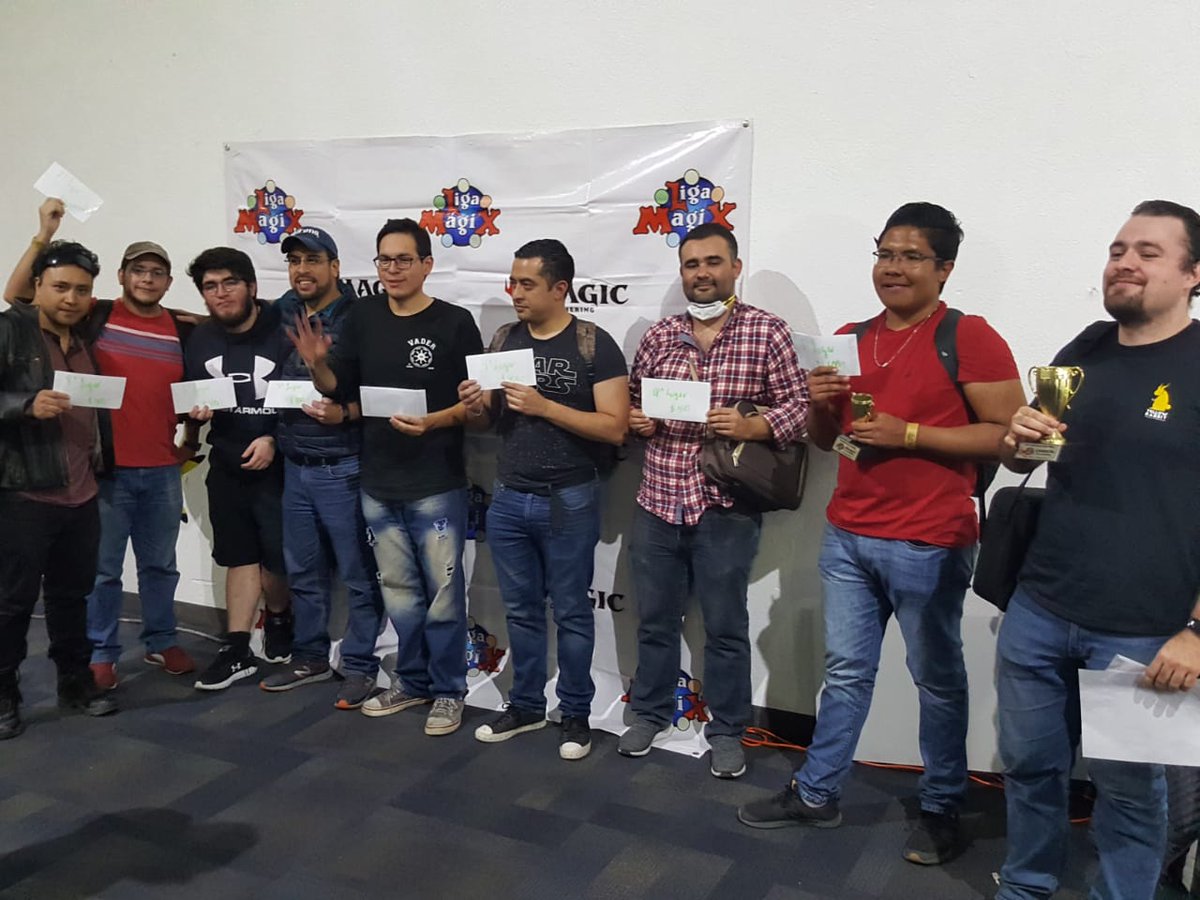 Esta es la Tabla de Posiciones final del Torneo Moderno 8K

Felicidades al campeón Horacio Sauceda y al subcampeón Marco González!!