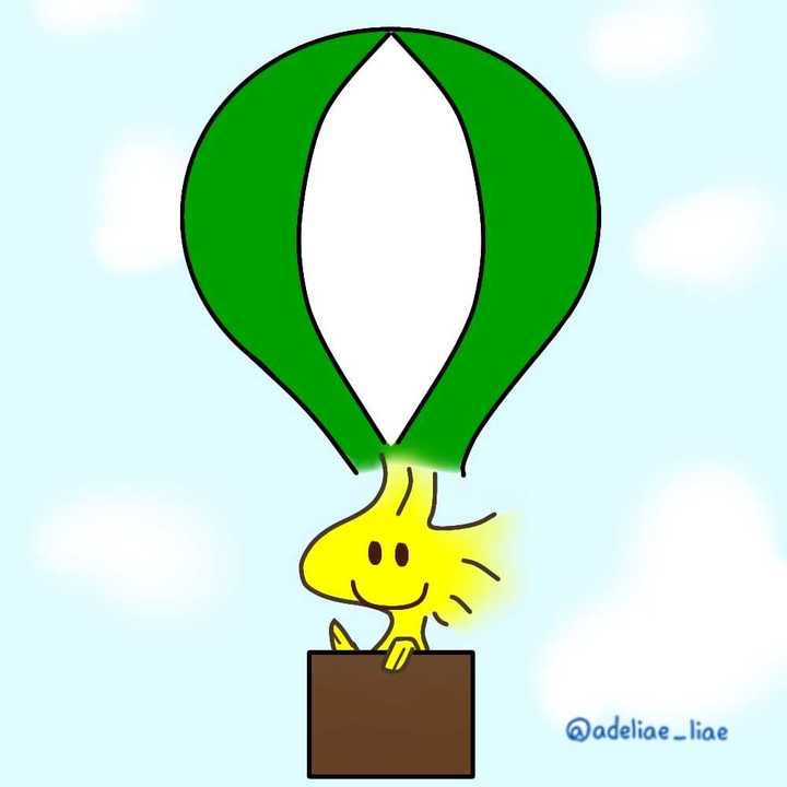 アデリーヌ 北海道 Twitterissa 気球って可愛いよねー 1日1絵 ウッドストック 気球 イラスト 空を自由に飛びたいなー 鳥 T Co Mlufi42vun Twitter