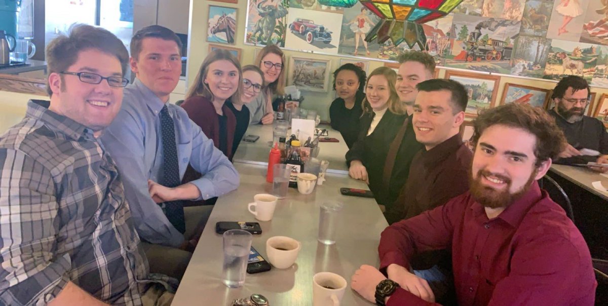 AugustanaCOUPS's tweet photo. After a long weekend of speeches and crisis updates, Augustana University received 2nd place at the University of Minnesota’s Model UN Conference! We are so proud of everyone’s hard work and commitment to this valuable experience. 🇺🇳 https://t.co/fTEUOmMD3S